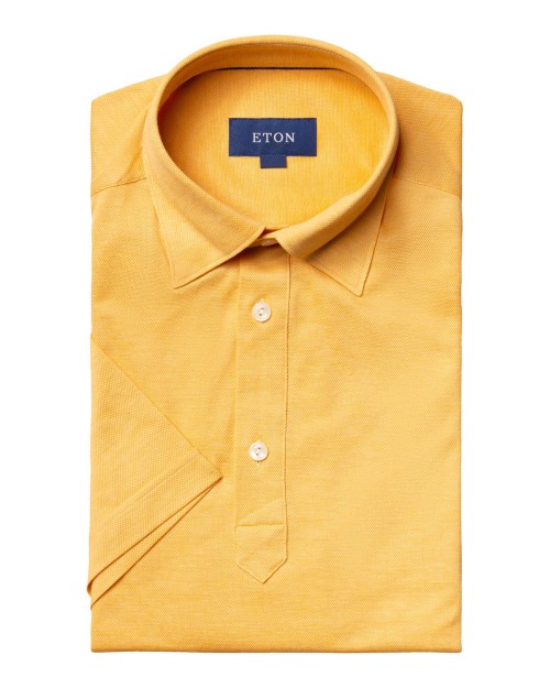 ETON POLO - YELLOW - COTTON