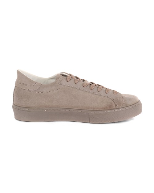2STAR SNEAKERS - CALFSKIN SUEDE - TAUPE