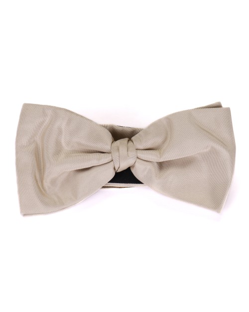 ALTEA BOW TIE - DOVE-GREY - PURE SILK