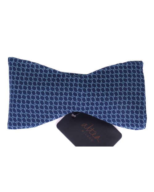 ALTEA BOW TIE - BLUE - PURE SILK