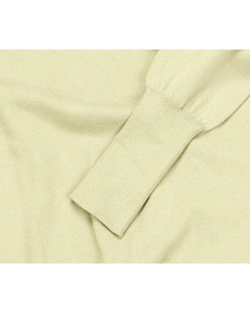 BALLANTYNE SWEATER - LIGHT YELLOW - COTTON