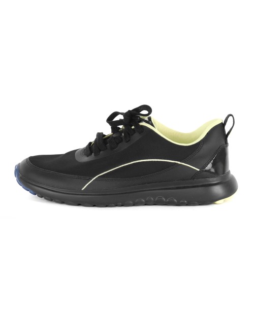 CAMPER SNEAKERS - FABRIC AND CALFSIKIN - BLACK & LIME