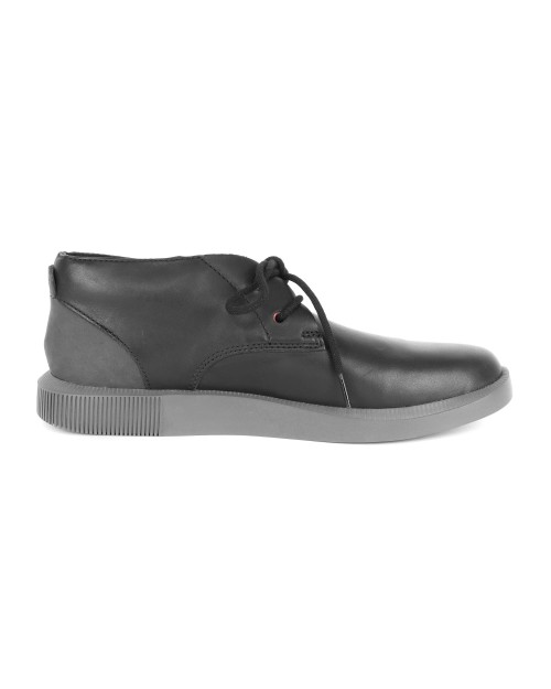 CAMPER CHUKKA BOOTS - CALFSKIN & NABUK - BLACK