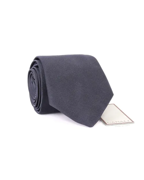 CANALI TIE - NAVY BLUE - PURE SILK
