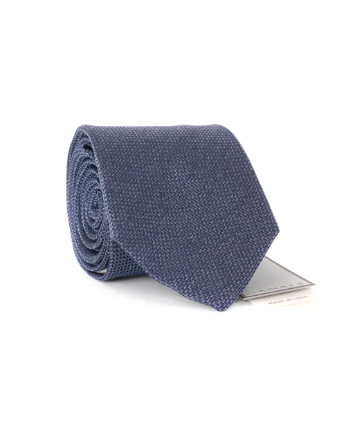 CANALI TIE - BLUE - PURE SILK