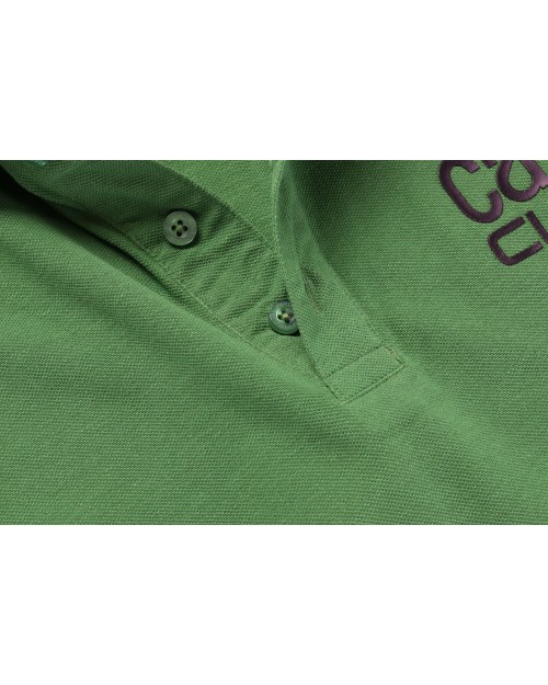 CAVALLI CLASS POLO SHIRT - GREEN - COTTON