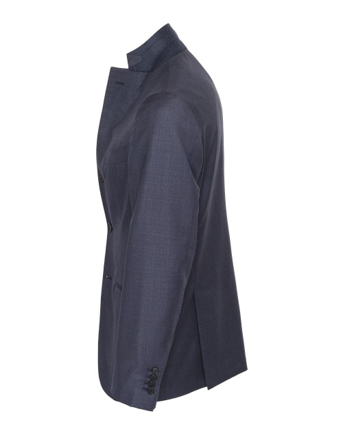 EDUARDO DE SIMONE BLAZER - BLUE - LIGHTWEIGHT WOOL
