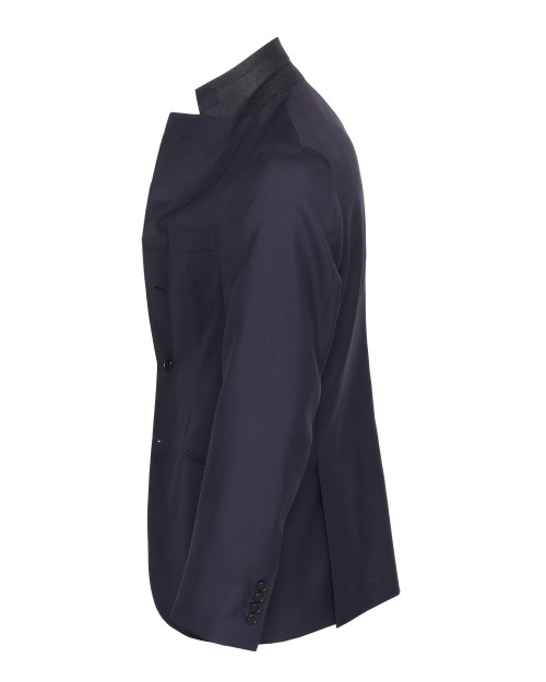 EDUARDO DE SIMONE BLAZER - NAVY BLUE - LIGHTWEIGHT WOOL