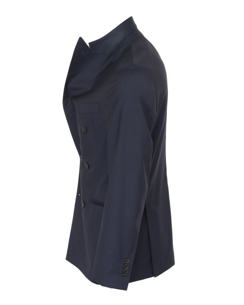 EDUARDO DE SIMONE BLAZER - NAVY BLUE - LIGHTWEIGHT WOOL