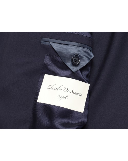EDUARDO DE SIMONE BLAZER - NAVY BLUE - LIGHTWEIGHT WOOL