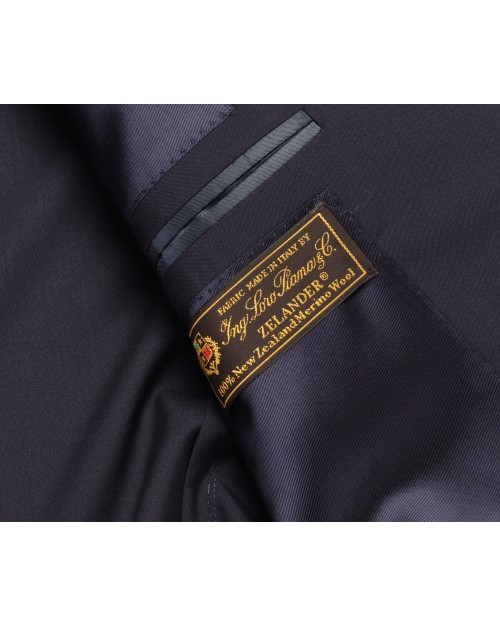 EDUARDO DE SIMONE BLAZER - NAVY BLUE - LIGHTWEIGHT WOOL