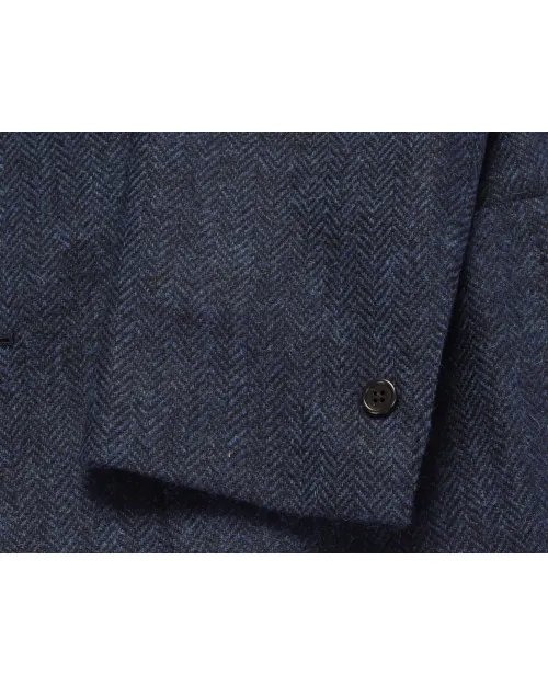 EDUARDO DE SIMONE SPORT COAT - BLUE - WOOL TWEED