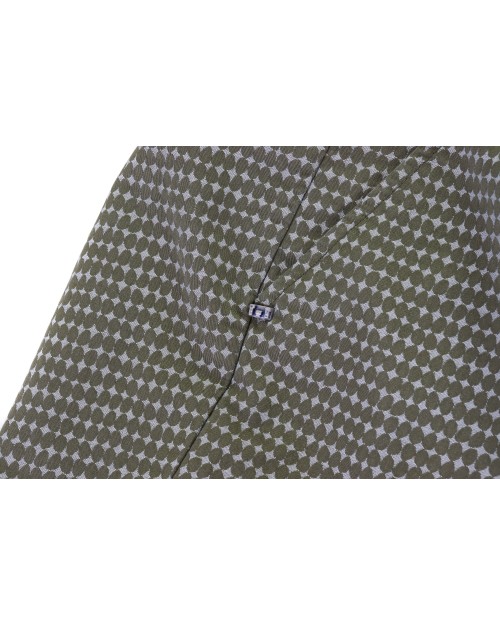 ENTRE AMIS PANTS - GREEN - STRETCH COTTON