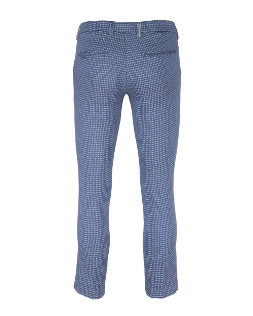 ENTRE AMIS PANTS - LIGHT BLUE - STRETCH COTTON
