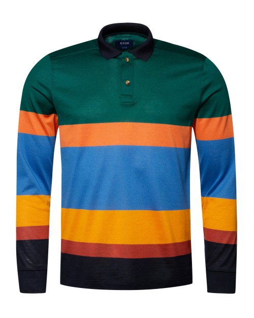 ETON RUGBY SHIRT - MULTICOLOR - COTTON