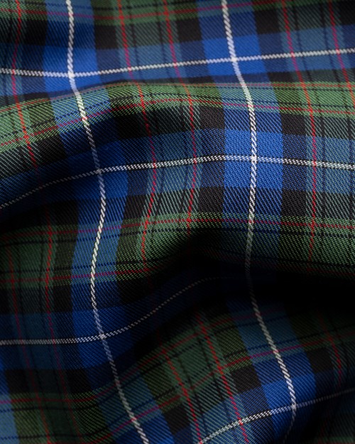 ETON SHIRT - BLUE, GREEN & RED - COTTON