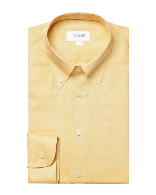 ETON SHIRT - YELLOW - COTTON
