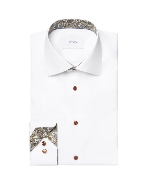 ETON SHIRT - WHITE - COTTON