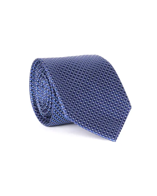 ETON TIE - BLUE - PURE SILK