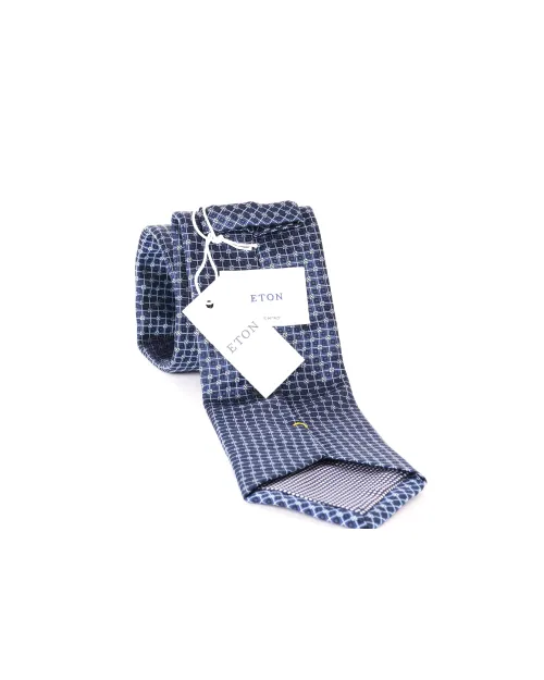 ETON TIE - BLUE - PURE SILK