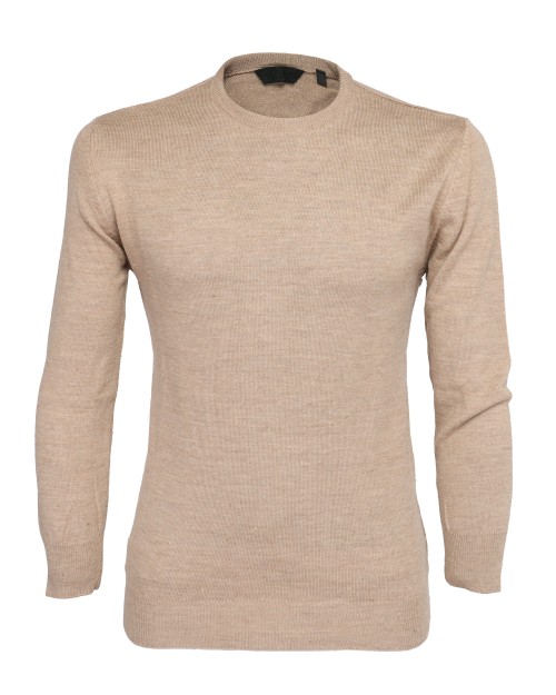 EXTE' SWEATER - BEIGE- WOOL