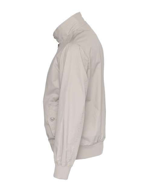 EZZELINO BOMBER JACKET - DOVE-GREY - COTTON