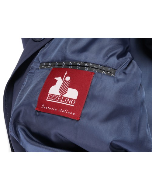 EZZELINO FIELD JACKET - BLUE - TECHNICAL FABRIC