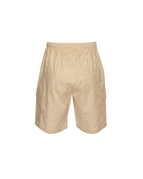 EZZELINO SHORTS - BEIGE - STRETCH COTTON