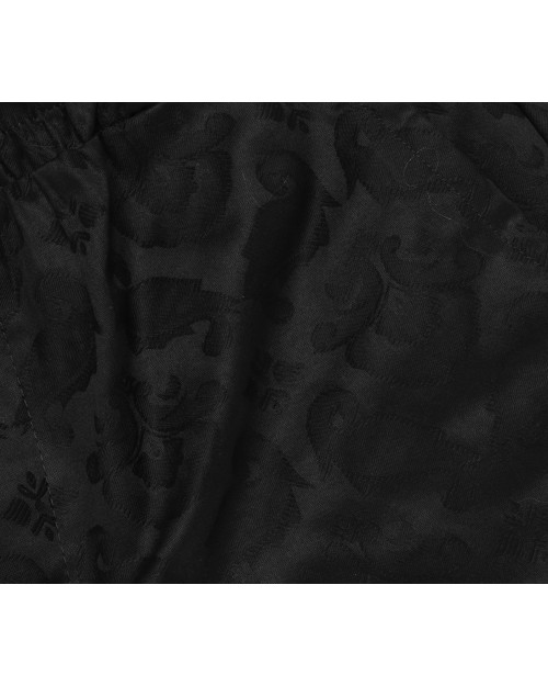 EZZELINO SHORTS - BLACK - STRETCH COTTON