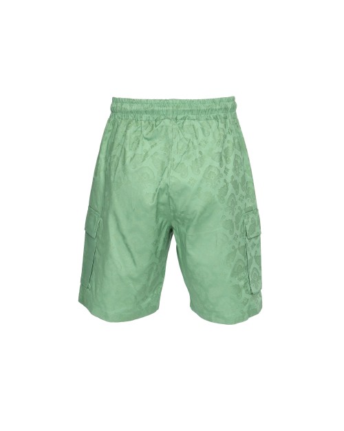 EZZELINO SHORTS - GREEN - STRETCH COTTON