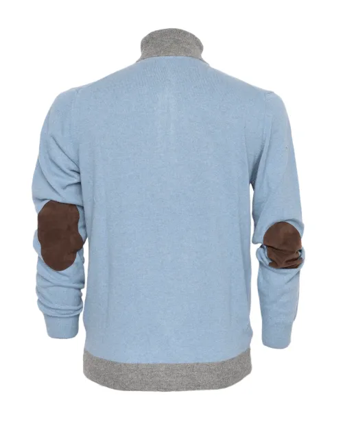 EZZELINO SWEATER - SKY BLUE - WOOL & CASHMERE