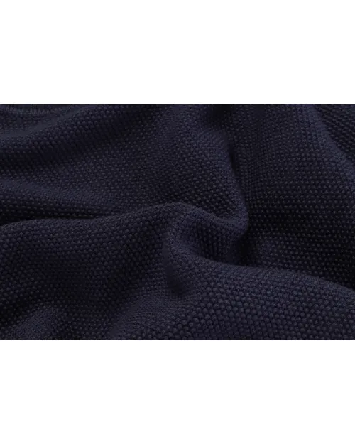 EZZELINO 6-PLY SWEATER - NAVY BLUE - MERINO WOOL