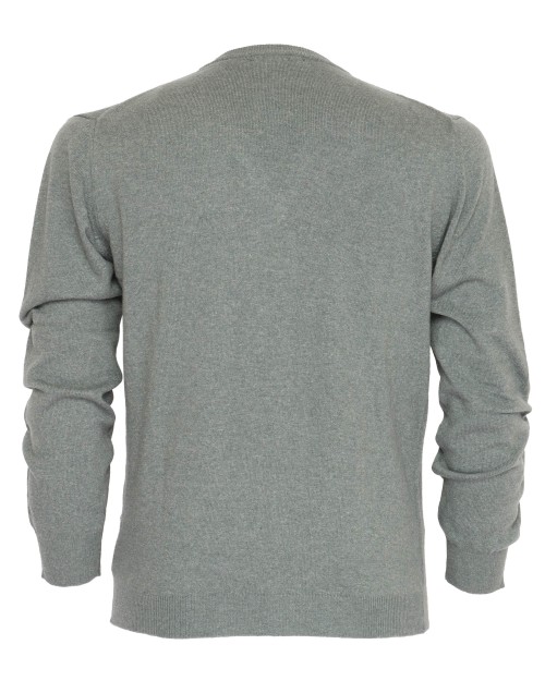 EZZELINO SWEATER - GREEN - WOOL & CASHMERE