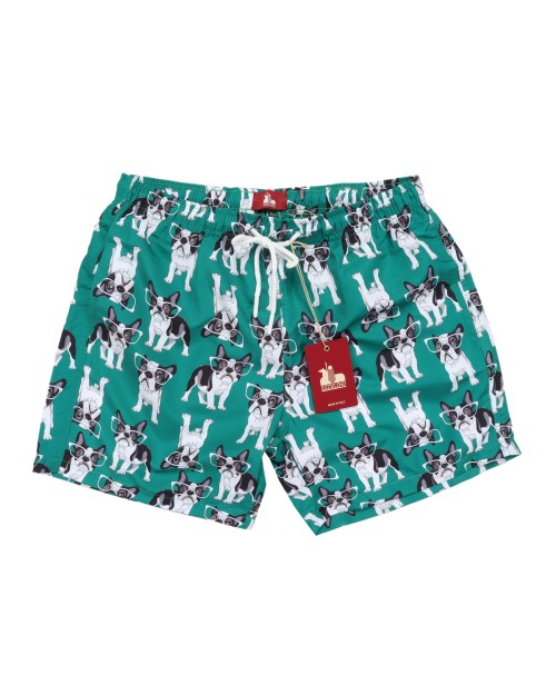 EZZELINO SWIM SHORTS - GREEN
