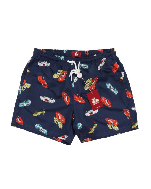 EZZELINO SWIM SHORTS - NAVY BLUE