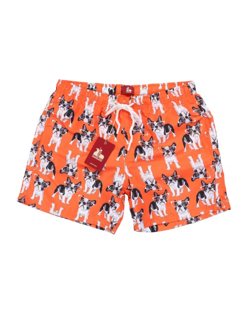 EZZELINO SWIM SHORTS - ORANGE