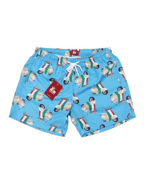 EZZELINO SWIM SHORTS - LIGHT BLUE
