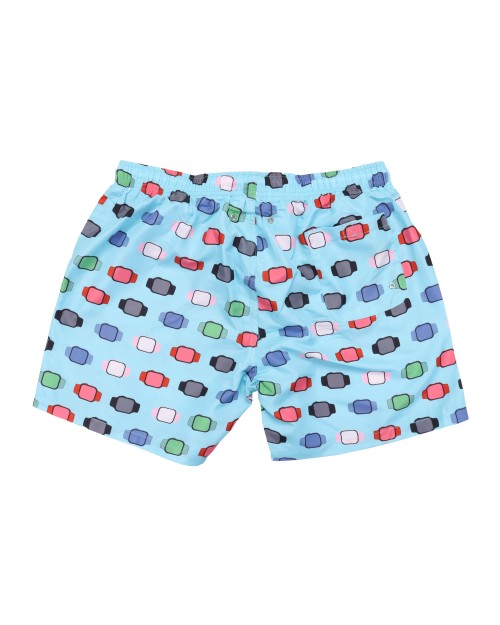 EZZELINO SWIM SHORTS - LIGHT BLUE