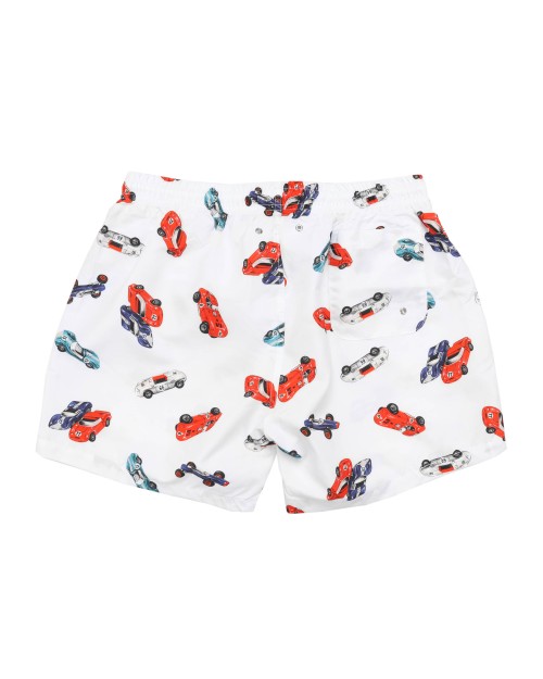 EZZELINO SWIM SHORTS - WHITE