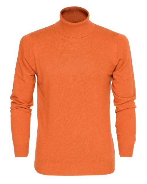 EZZELINO SWEATER - RUST - WOOL & CASHMERE