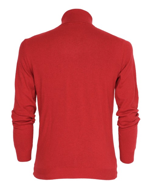 EZZELINO SWEATER - RED - WOOL & CASHMERE