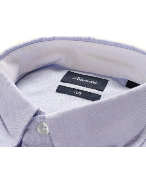 FACONNABLE SHIRT - LIGHT BLUE - COTTON