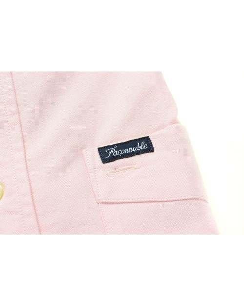 FACONNABLE SHIRT - PINK - COTTON