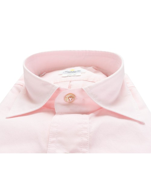 GIANNETTO PORTOFINO SHIRT - PINK - COTTON 
