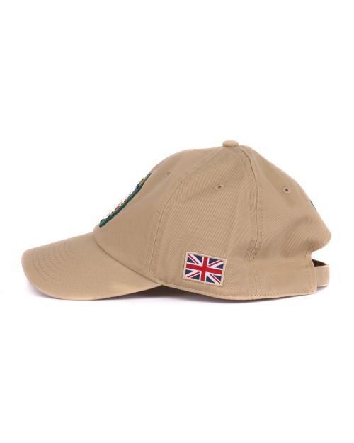 HUSKY BASEBALL CAP - BEIGE - COTTON