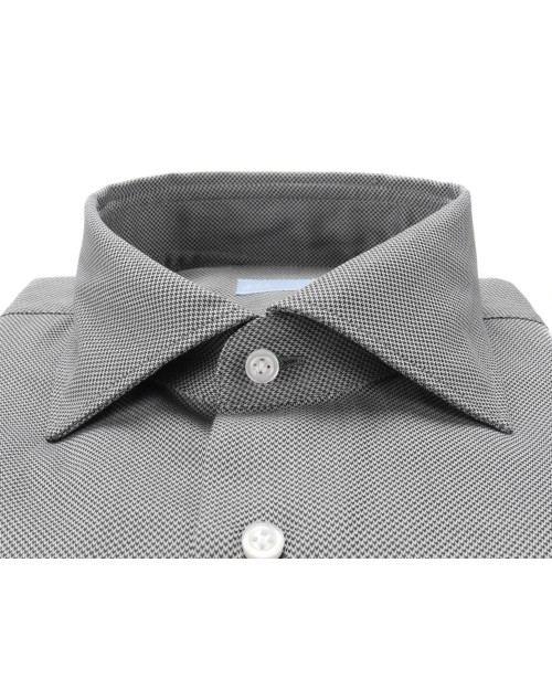 IL SARTORE NAPOLI DRESS SHIRT - GREY - COTTON