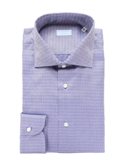 IL SARTORE NAPOLI DRESS SHIRT - BLUE - COTTON