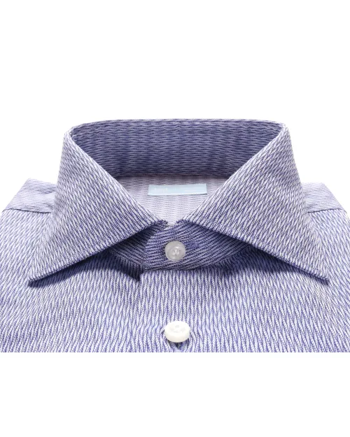 IL SARTORE NAPOLI DRESS SHIRT - BLUE - COTTON