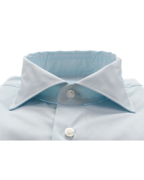IL SARTORE NAPOLI DRESS SHIRT - SKY BLUE - STRETCH COTTON