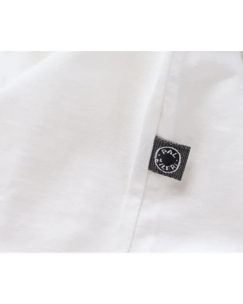 PAL ZILERI T-SHIRT - WHITE - STRETCH COTTON